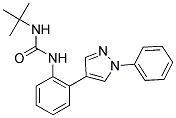 N-(TERT-BUTYL)-N'-[2-(1-PHENYL-1H-PYRAZOL-4-YL)PHENYL]UREA Struktur