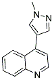 4-(1-METHYL-1H-PYRAZOL-4-YL)QUINOLINE Struktur