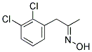 (2,3-DICHLOROPHENYL)ACETONE OXIME Struktur