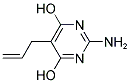 5-ALLYL-2-AMINO-4,6-PYRIMIDINEDIOL Struktur