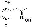 (5-CHLORO-2-HYDROXYPHENYL)ACETONE OXIME Struktur