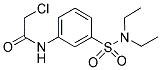 2-CHLORO-N-(3-DIETHYLSULFAMOYL-PHENYL)-ACETAMIDE Struktur