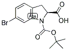 BOC-(2S)-INDOLINE(6-BR) CARBOXYLIC ACID Struktur