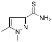 1,5-DIMETHYL-1H-PYRAZOLE-3-CARBOTHIOAMIDE Struktur