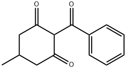 2-BENZOYL-5-METHYL-1,3-CYCLOHEXANEDIONE Struktur