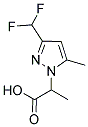 2-(3-DIFLUOROMETHYL-5-METHYL-PYRAZOL-1-YL)-PROPIONIC ACID Struktur