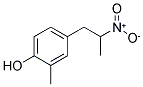 1-(4-HYDROXY-3-METHYLPHENYL)-2-NITROPROPANE Struktur