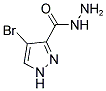 4-BROMO-1 H-PYRAZOLE-3-CARBOXYLIC ACID HYDRAZIDE Struktur