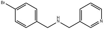 (4-BROMO-BENZYL)-PYRIDIN-3-YLMETHYL-AMINE Struktur