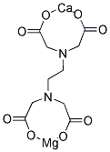 EDTA CALCIUM MAGNESIUM SALT Struktur