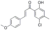 5'-CHLORO-2'-HYDROXY-4-METHOXY-4'-METHYLCHALCONE Struktur