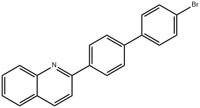 2-(4'-BROMO[1,1'-BIPHENYL]-4-YL)QUINOLINE Struktur