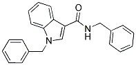 N,1-DIBENZYL-1H-INDOLE-3-CARBOXAMIDE Struktur