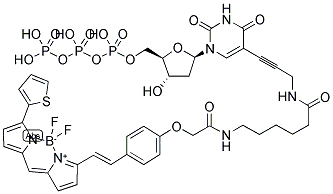 CHROMATIDE(TM) BODIPY(R) 630/650-14-DUTP Struktur