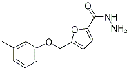 5-M-TOLYLOXYMETHYL-FURAN-2-CARBOXYLIC ACID HYDRAZIDE Struktur