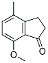 7-METHOXY-4-METHYLINDAN-1-ONE Struktur