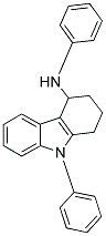 9-BENZYL-4-BENZYLAMINO-(1H,2H,3H,4H)CARBAZOLE Struktur