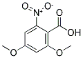 2,4-DIMETHOXY-6-NITROBENZOIC ACID Struktur