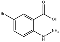 5-BROMO-2-HYDRAZINOBENZOIC ACID Struktur