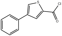 4-PHENYLTHIOPHENE-2-CARBONYL CHLORIDE Struktur