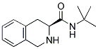 (3S)-1,2,3,4-TETRAHYDROISOQUINOLINE-3-(N-T-BUTYLCARBOXAMIDE) Struktur