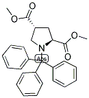 TRITYL-L-TRANSPRO(4-COOME)-OME Struktur