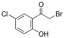 2-BROMO-1-(5-CHLORO-2-HYDROXYPHENYL)ETHANONE Struktur