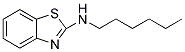 BENZOTHIAZOL-2-YL-HEXYL-AMINE Struktur