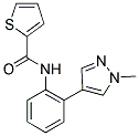 N-[2-(1-METHYL-1H-PYRAZOL-4-YL)PHENYL]THIOPHENE-2-CARBOXAMIDE Struktur