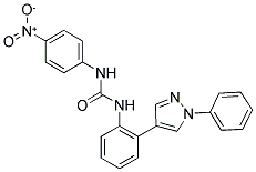 N-(4-NITROPHENYL)-N'-[2-(1-PHENYL-1H-PYRAZOL-4-YL)PHENYL]UREA Struktur