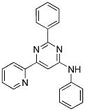 N,2-DIPHENYL-6-PYRIDIN-2-YLPYRIMIDIN-4-AMINE Struktur