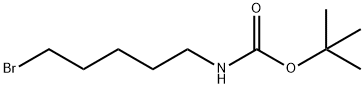 5-(T-BOC-AMINO)-1-PENTYL BROMIDE Struktur