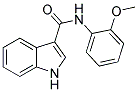 N-(2-METHOXYPHENYL)-1H-INDOLE-3-CARBOXAMIDE Struktur