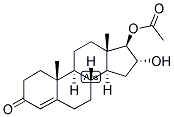 16-ALPHA-HYDROXYTESTOSTERONE ACETATE Struktur