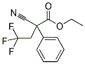 ETHYL 2-CYANO-2-PHENYL-4,4,4-TRIFLUORO-BUTANOATE Struktur