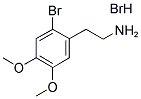 2-(2-BROMO-4,5-DIMETHOXY-PHENYL)-ETHYL-AMMONIUM BROMIDE Struktur