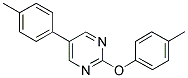 2-(4-METHYLPHENOXY)-5-(4-METHYLPHENYL)PYRIMIDINE Struktur