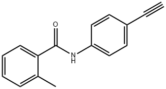 N-(4-ETHYNYLPHENYL)-2-METHYLBENZENECARBOXAMIDE Struktur