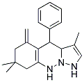 3,7,7-TRIMETHYL-5-METHYLENE-4-PHENYL-4,5,6,7,8,9-HEXAHYDRO-3AH-10LAMBDA5-PYRAZOLO[1,5-B]CINNOLINE Struktur