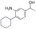 1-(3-AMINO-4-CYCLOHEXYL-PHENYL)-ETHANOL Struktur