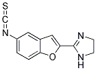 2-(IMIDAZOLIN-2-YL)-5-ISOTHIOCYANATOBENZOFURAN Struktur