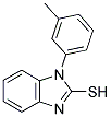 1-M-TOLYL-1H-BENZOIMIDAZOLE-2-THIOL Struktur