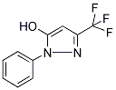 2-PHENYL-5-TRIFLUOROMETHYL-2H-PYRAZOL-3-OL Struktur