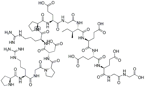 H-PRO-ARG-GLY-PRO-ASP-ARG-PRO-GLU-GLY-ILE-GLU-GLU-GLU-GLY-GLY-OH Struktur