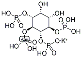 D-MYO-INOSITOL-1,4,5,6-TETRAPHOSPHATE POTASSIUM SALT Struktur