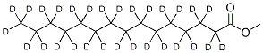 METHYL PENTADECANOATE-D29 Struktur