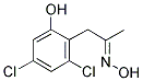 (4,6-DICHLORO-2-HYDROXYPHENYL)ACETONE OXIME Struktur