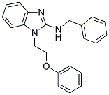 N-BENZYL-1-(2-PHENOXYETHYL)-1H-BENZIMIDAZOL-2-AMINE Struktur