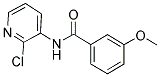 BENZAMIDE, N-(2-CHLORO-3-PYRIDINYL)-3-METHOXY- Struktur