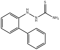 2-[1,1'-BIPHENYL]-2-YL-1-HYDRAZINECARBOTHIOAMIDE Struktur